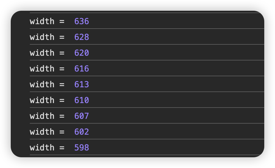 width capture